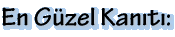 En G�zel Kan�t�: