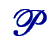  P 