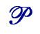  P  