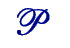  P    